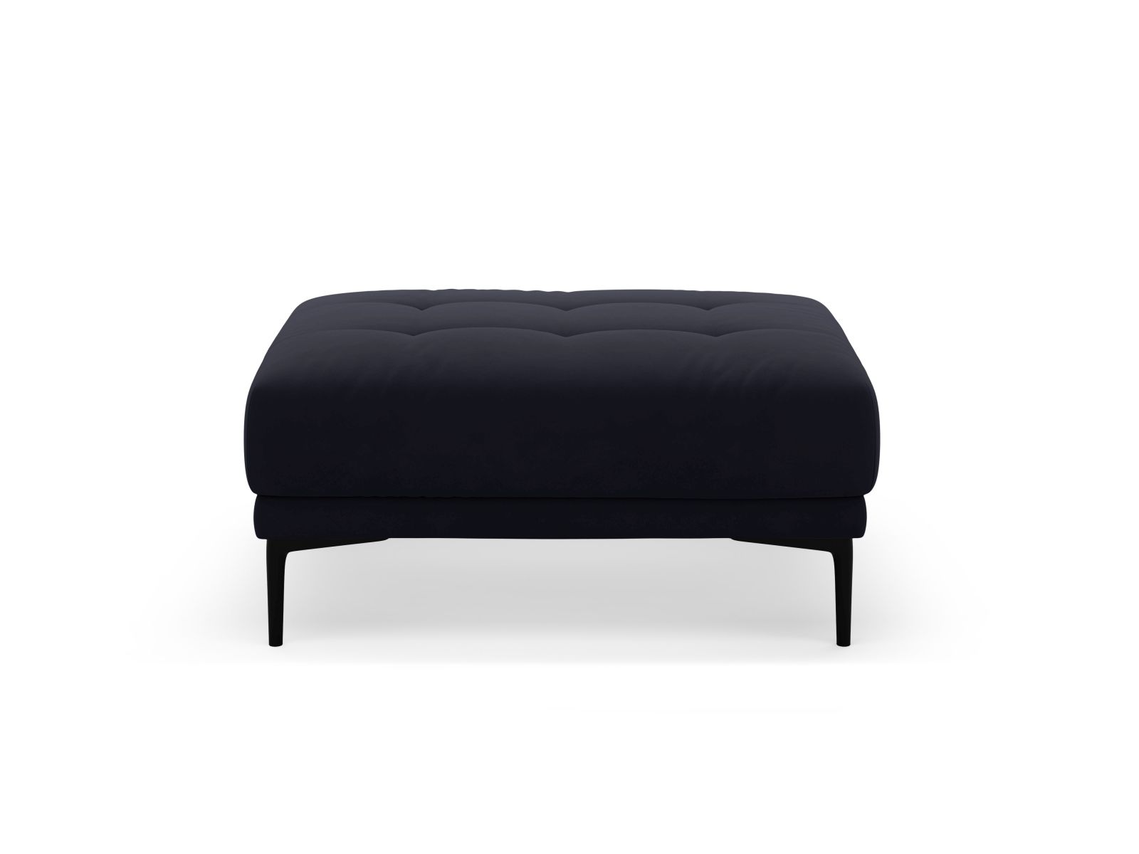 Velvet Pouf, "Bemy", 1 Seat, 100x70x46