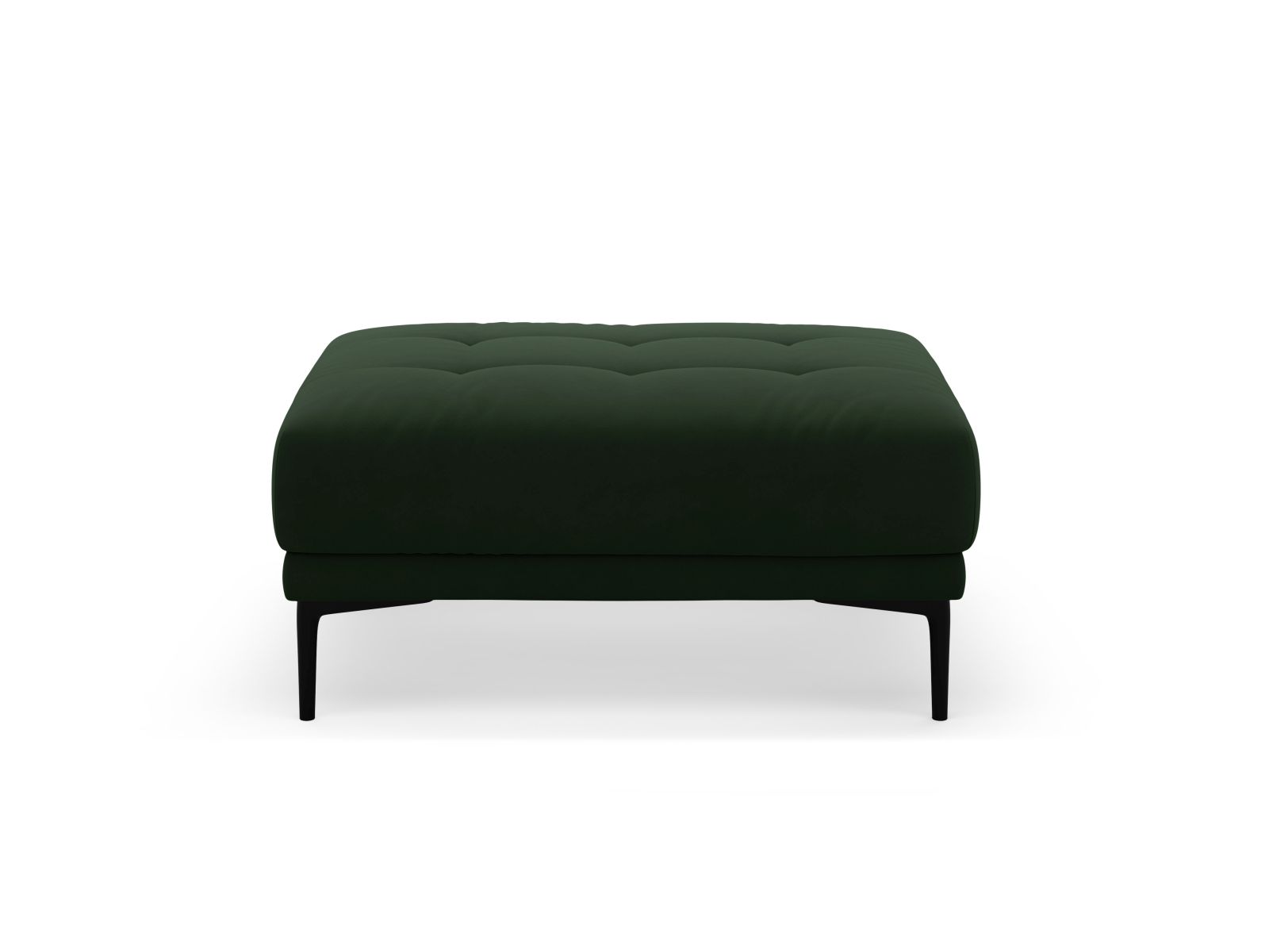Velvet Pouf, "Bemy", 1 Seat, 100x70x46
