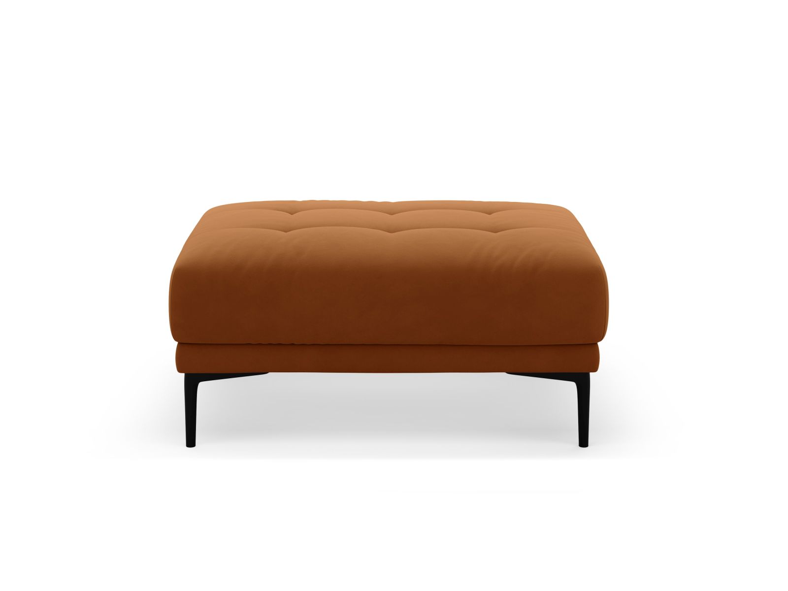 Velvet Pouf, "Bemy", 1 Seat, 100x70x46