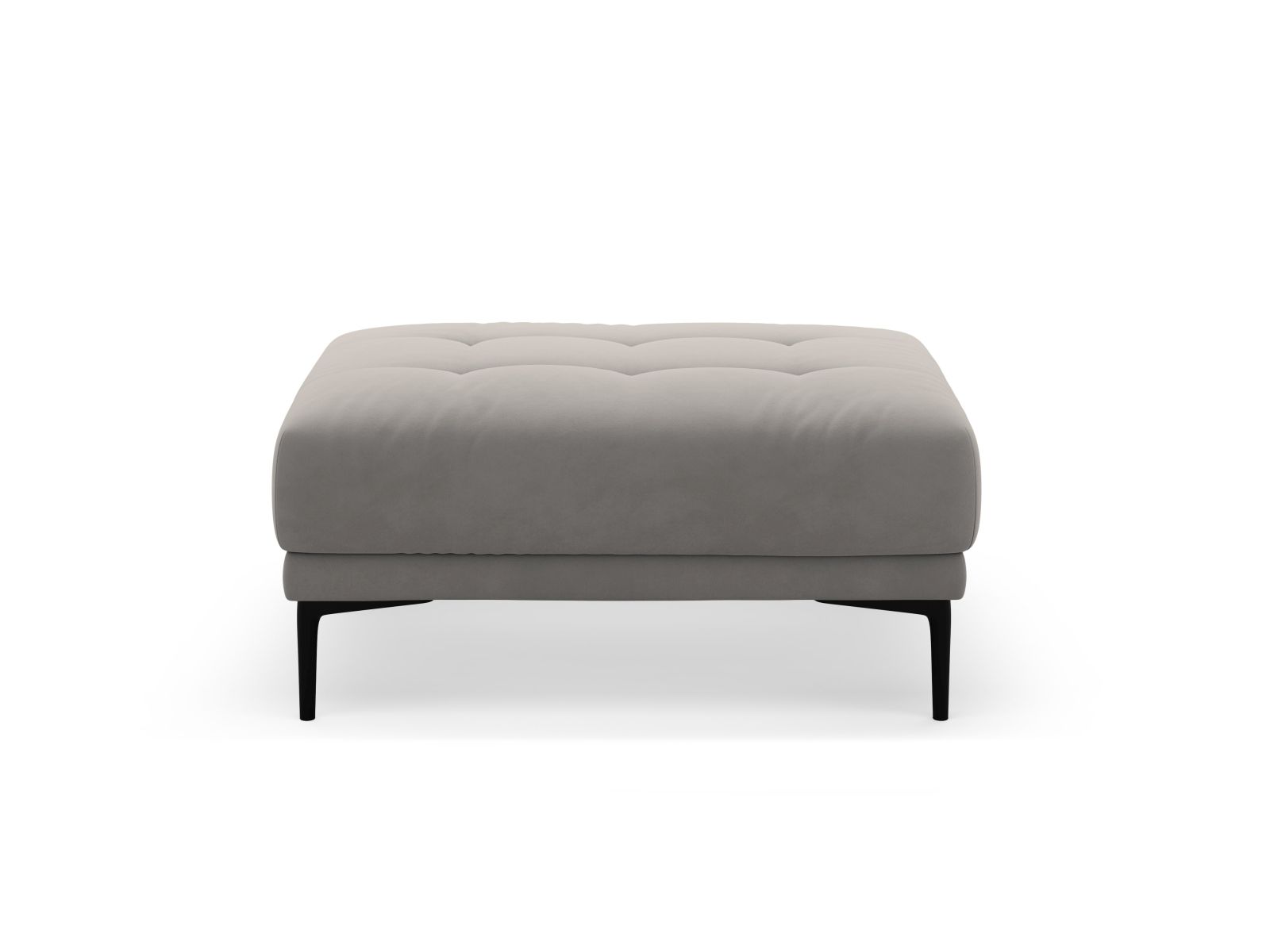 Velvet Pouf, "Bemy", 1 Seat, 100x70x46