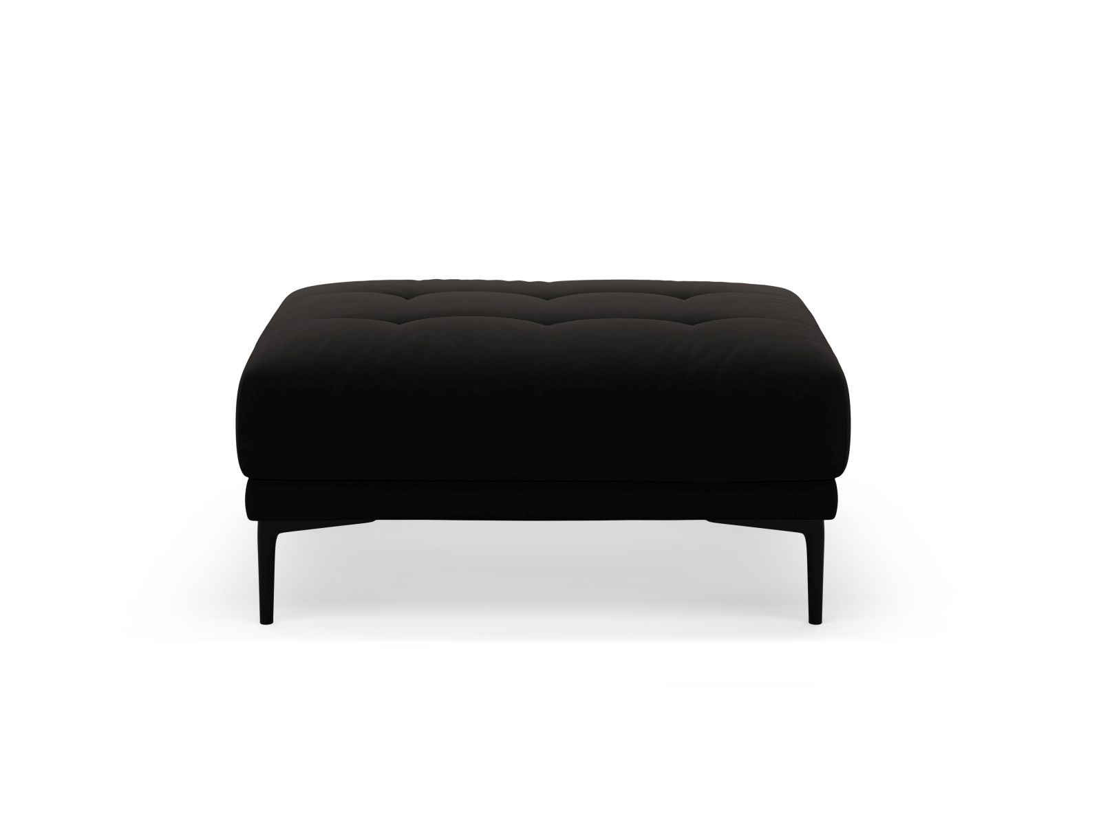 Velvet Pouf, "Bemy", 1 Seat, 100x70x46