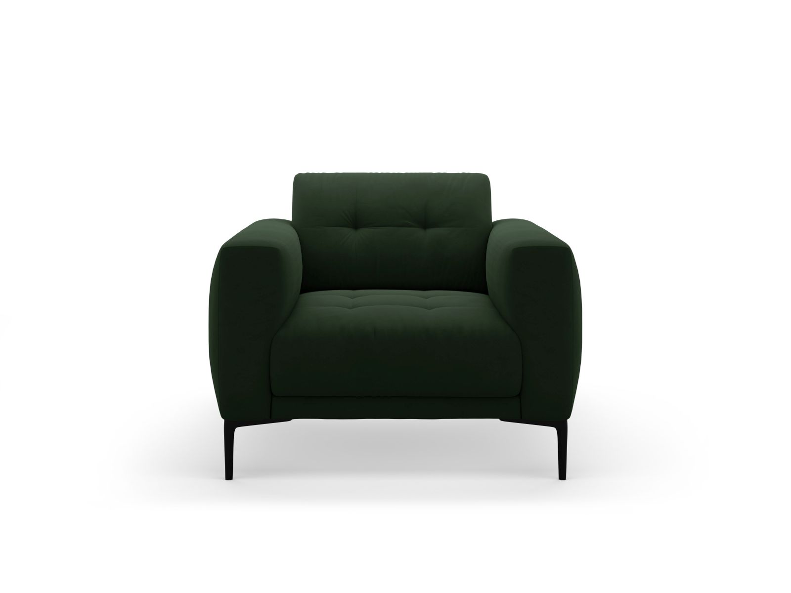 Velvet Armchair, "Bemy", 1 Seat, 87x85x85