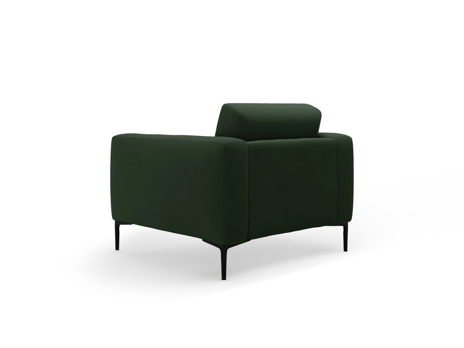Velvet Armchair, "Bemy", 1 Seat, 87x85x85