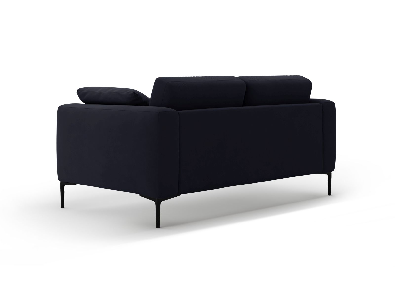 Velvet Sofa, "Bemy", 2 Seats, 161x102x86