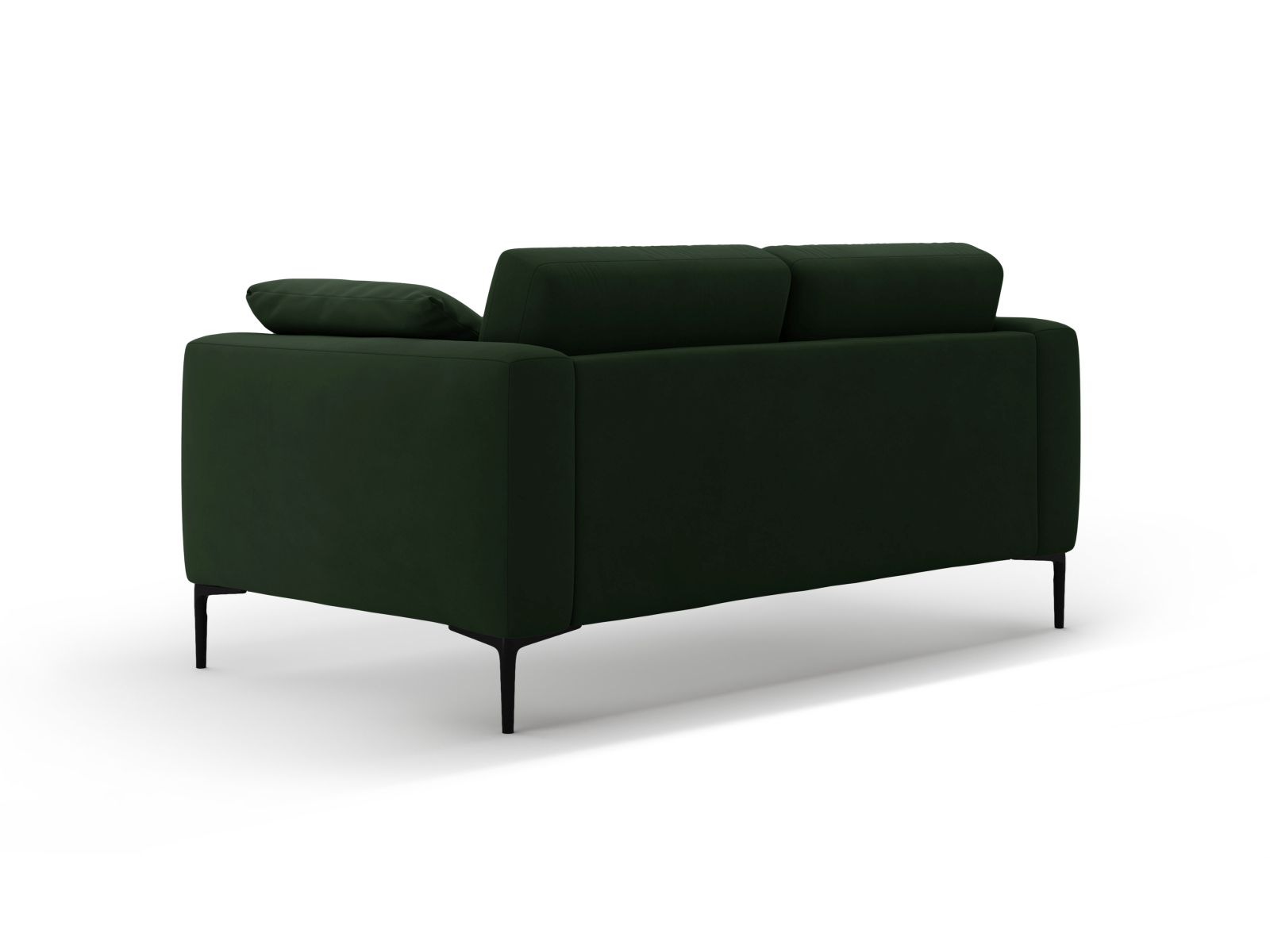 Velvet Sofa, "Bemy", 2 Seats, 161x102x86
