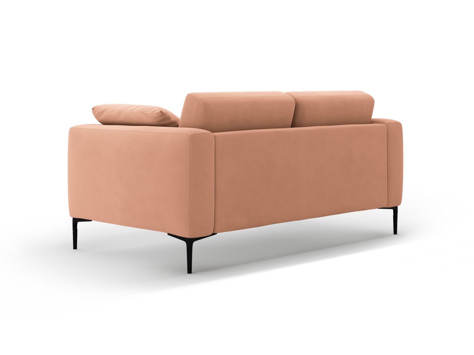 Velvet Sofa, "Bemy", 2 Seats, 161x102x86