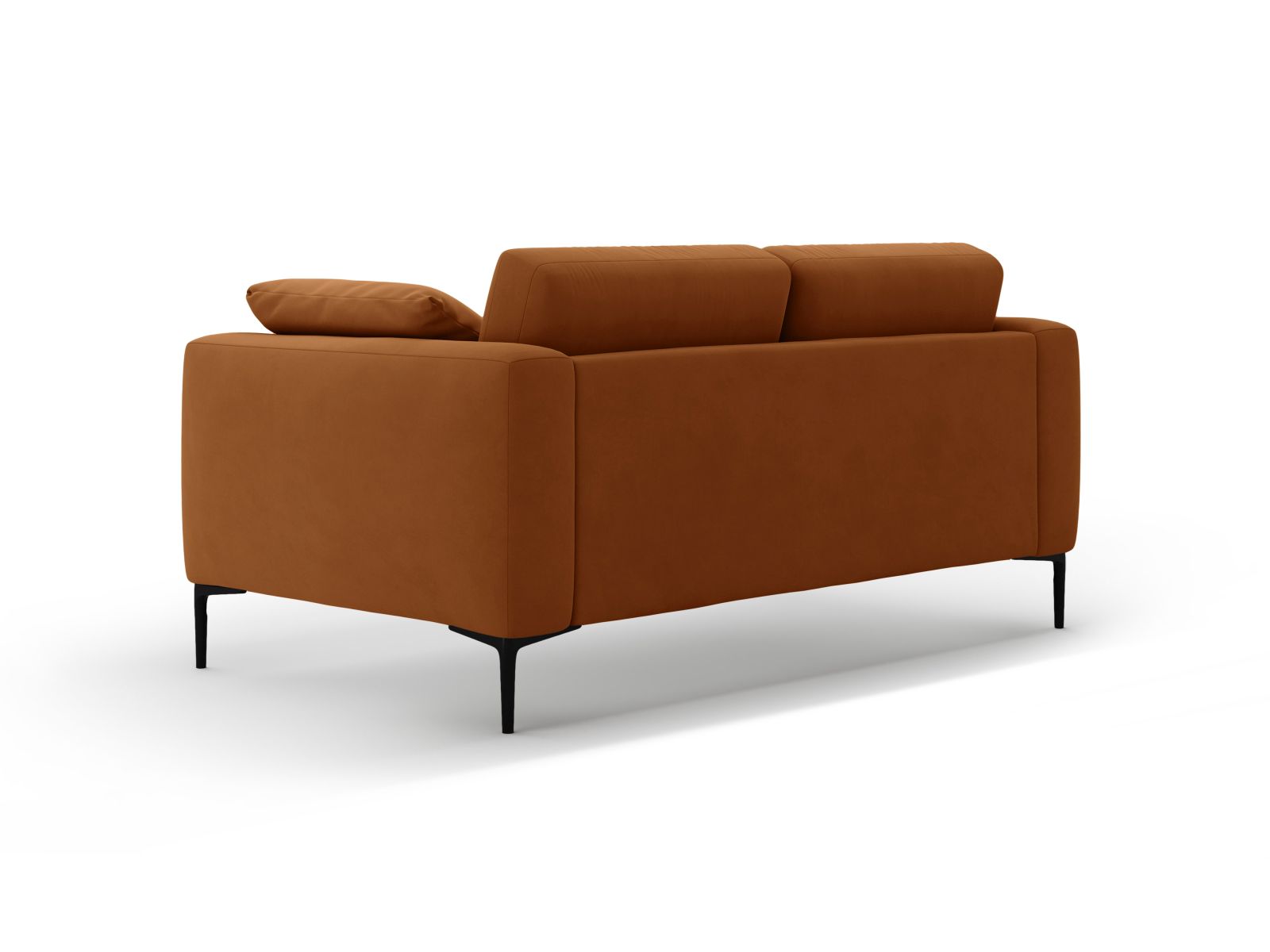 Velvet Sofa, "Bemy", 2 Seats, 161x102x86