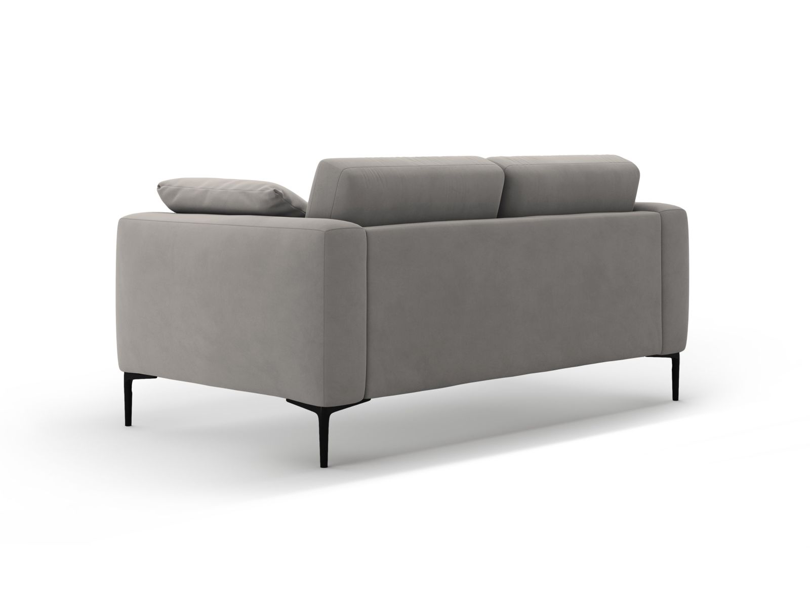 Velvet Sofa, "Bemy", 2 Seats, 161x102x86