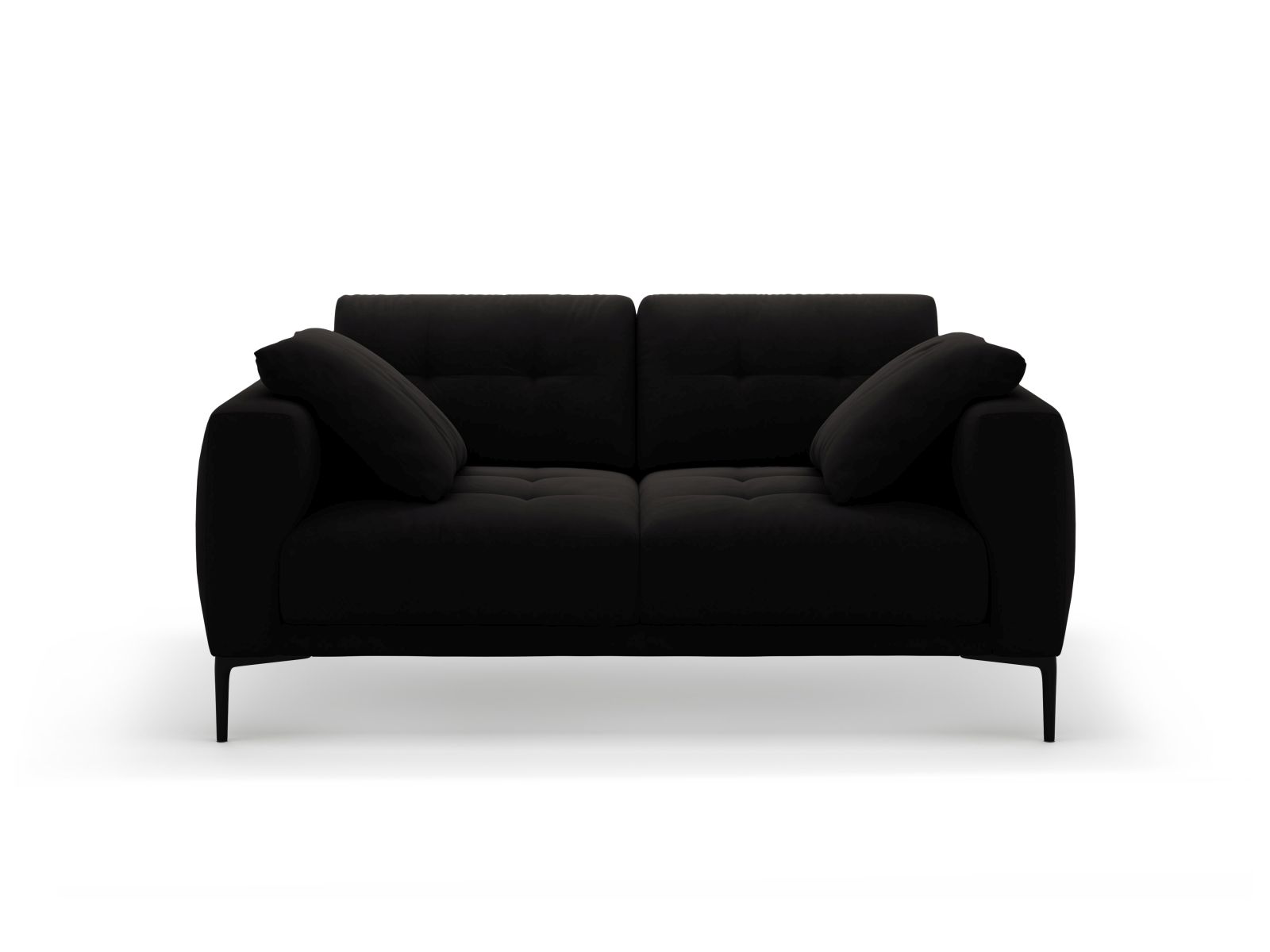 Velvet Sofa, "Bemy", 2 Seats, 161x102x86