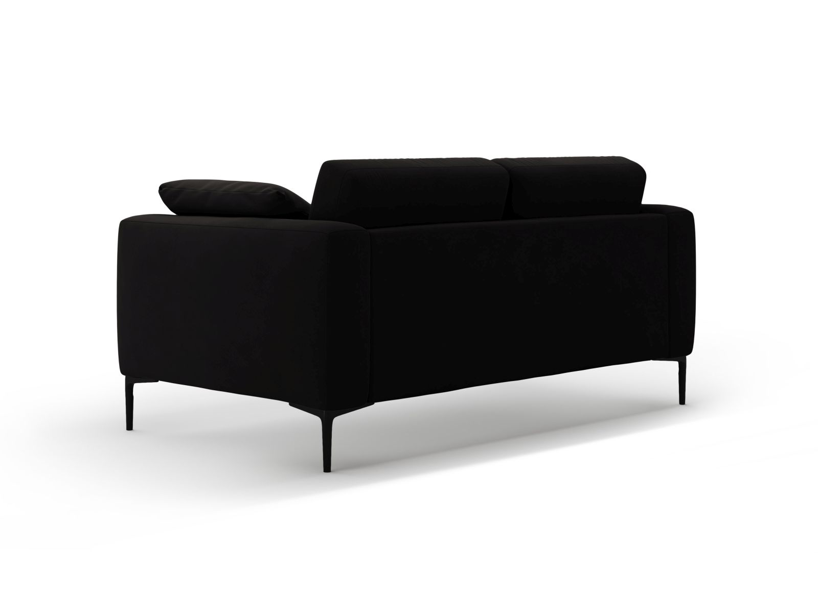 Velvet Sofa, "Bemy", 2 Seats, 161x102x86