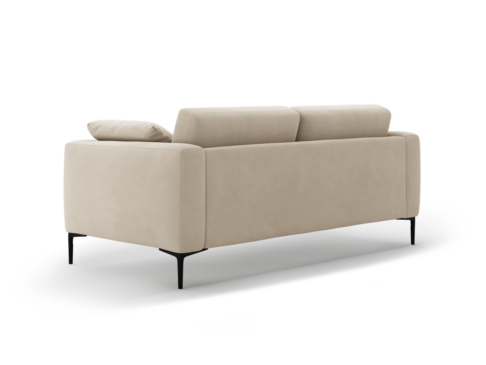 Velvet Sofa, "Bemy", 3 Seats, 191x102x86