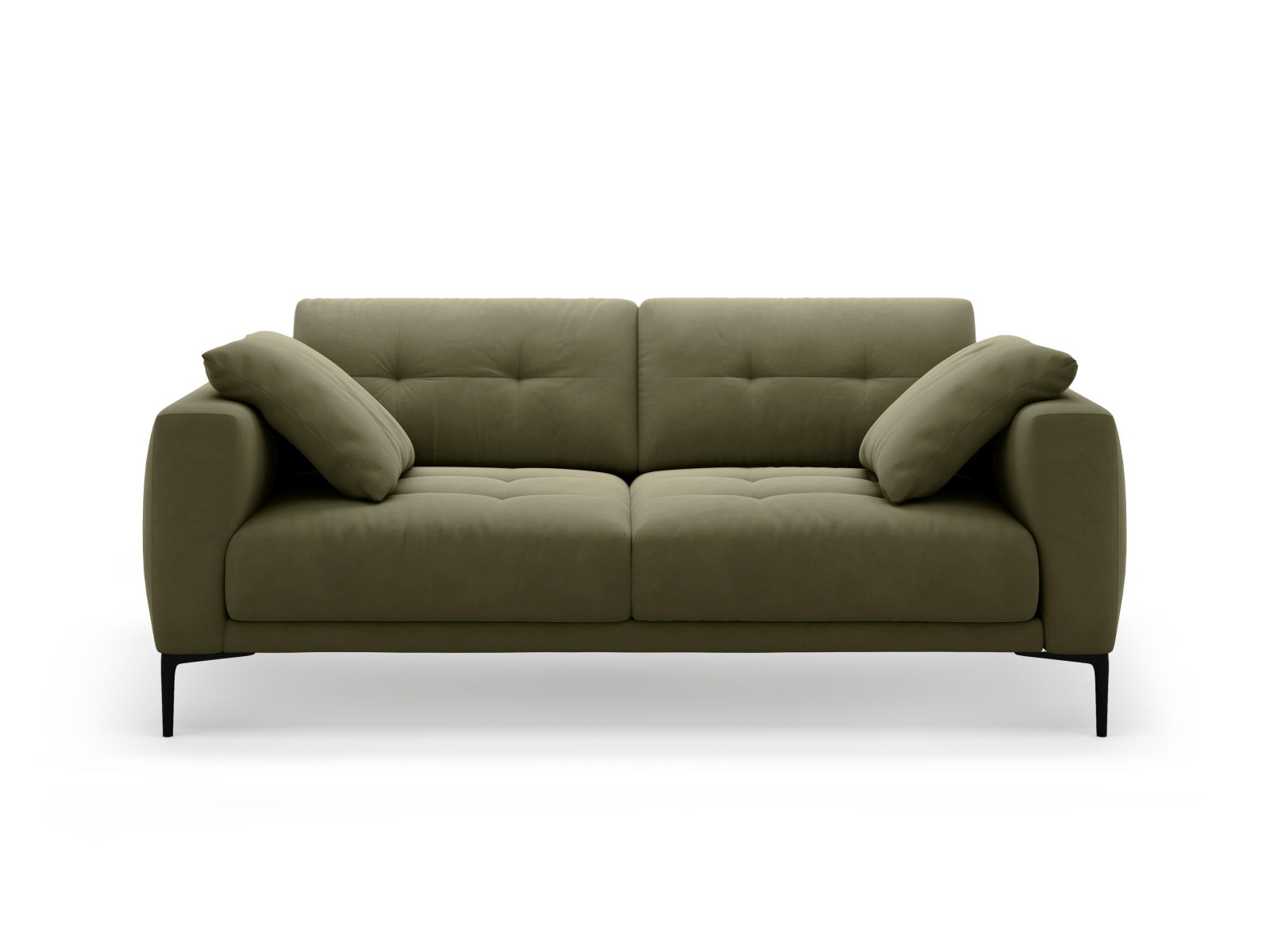 Velvet Sofa, "Bemy", 3 Seats, 191x102x86