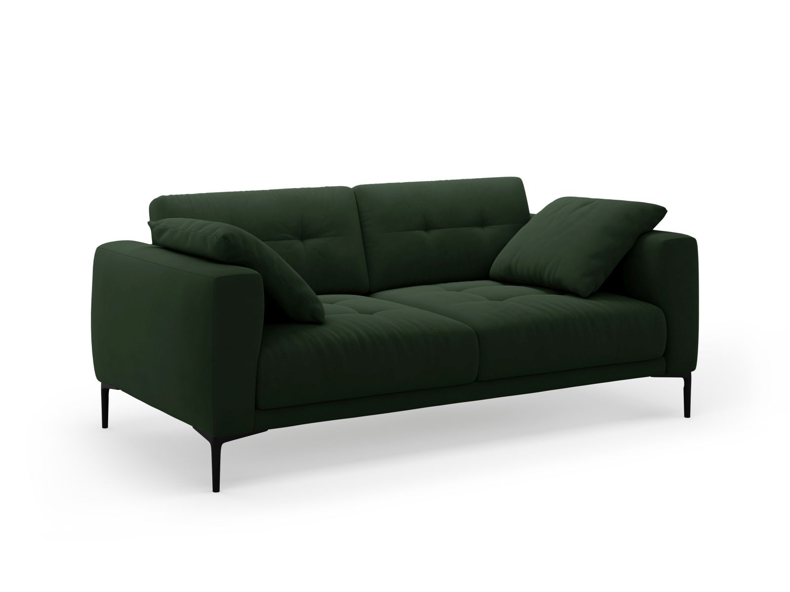 Velvet Sofa, "Bemy", 3 Seats, 191x102x86