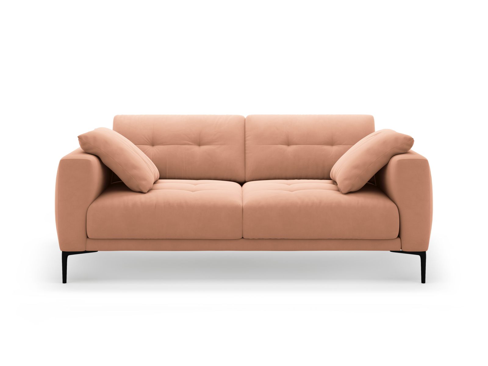 Velvet Sofa, "Bemy", 3 Seats, 191x102x86