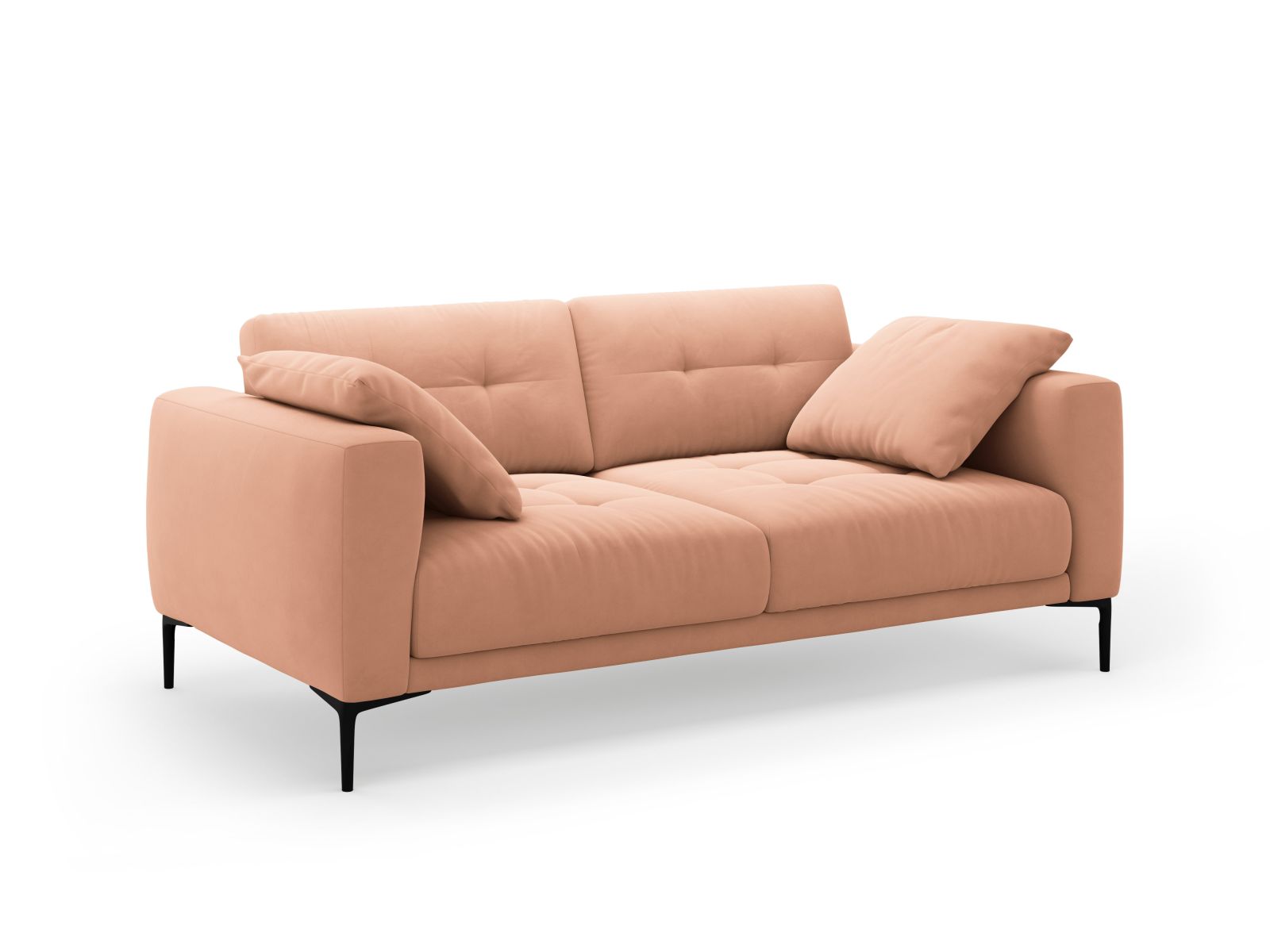 Velvet Sofa, "Bemy", 3 Seats, 191x102x86