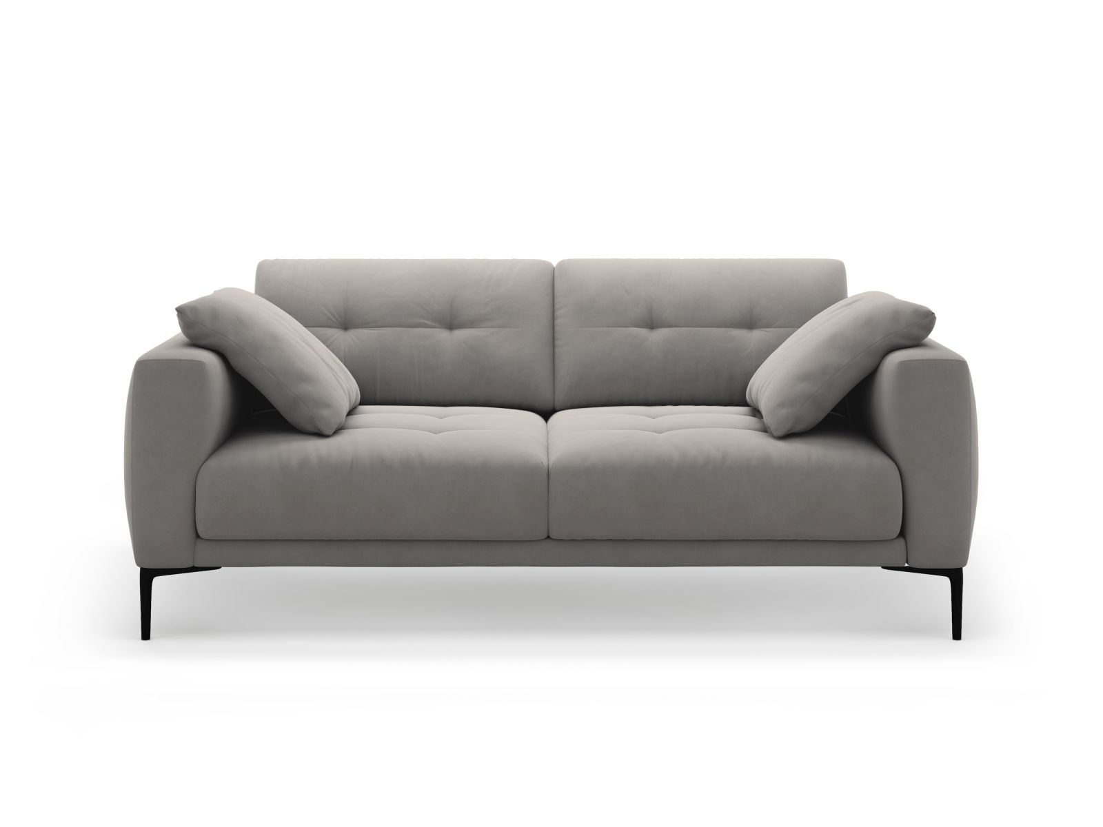 Velvet Sofa, "Bemy", 3 Seats, 191x102x86