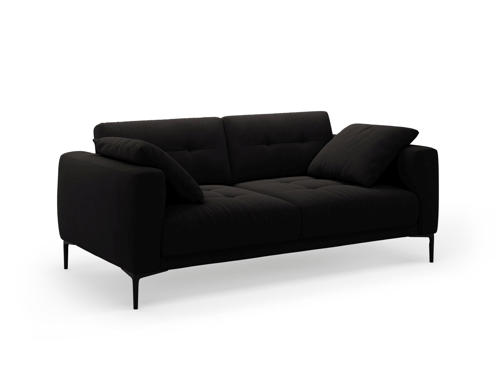 Velvet Sofa, "Bemy", 3 Seats, 191x102x86