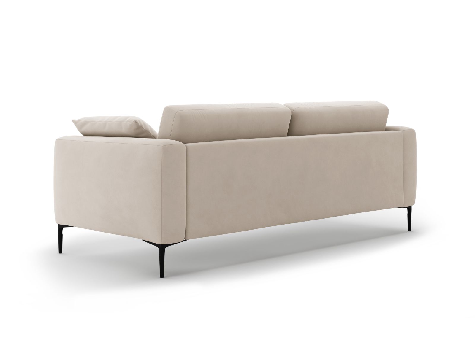 Velvet Sofa, "Bemy", 4 Seats, 221x102x86