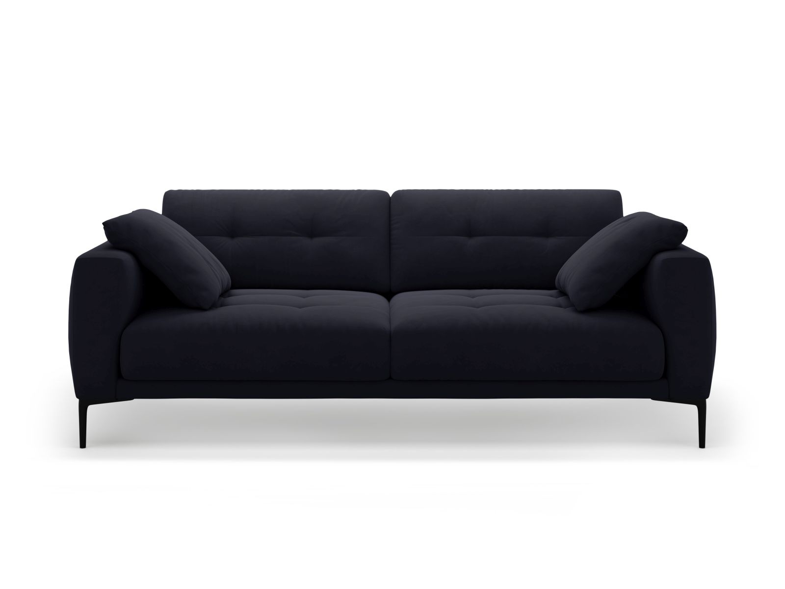 Velvet Sofa, "Bemy", 4 Seats, 221x102x86