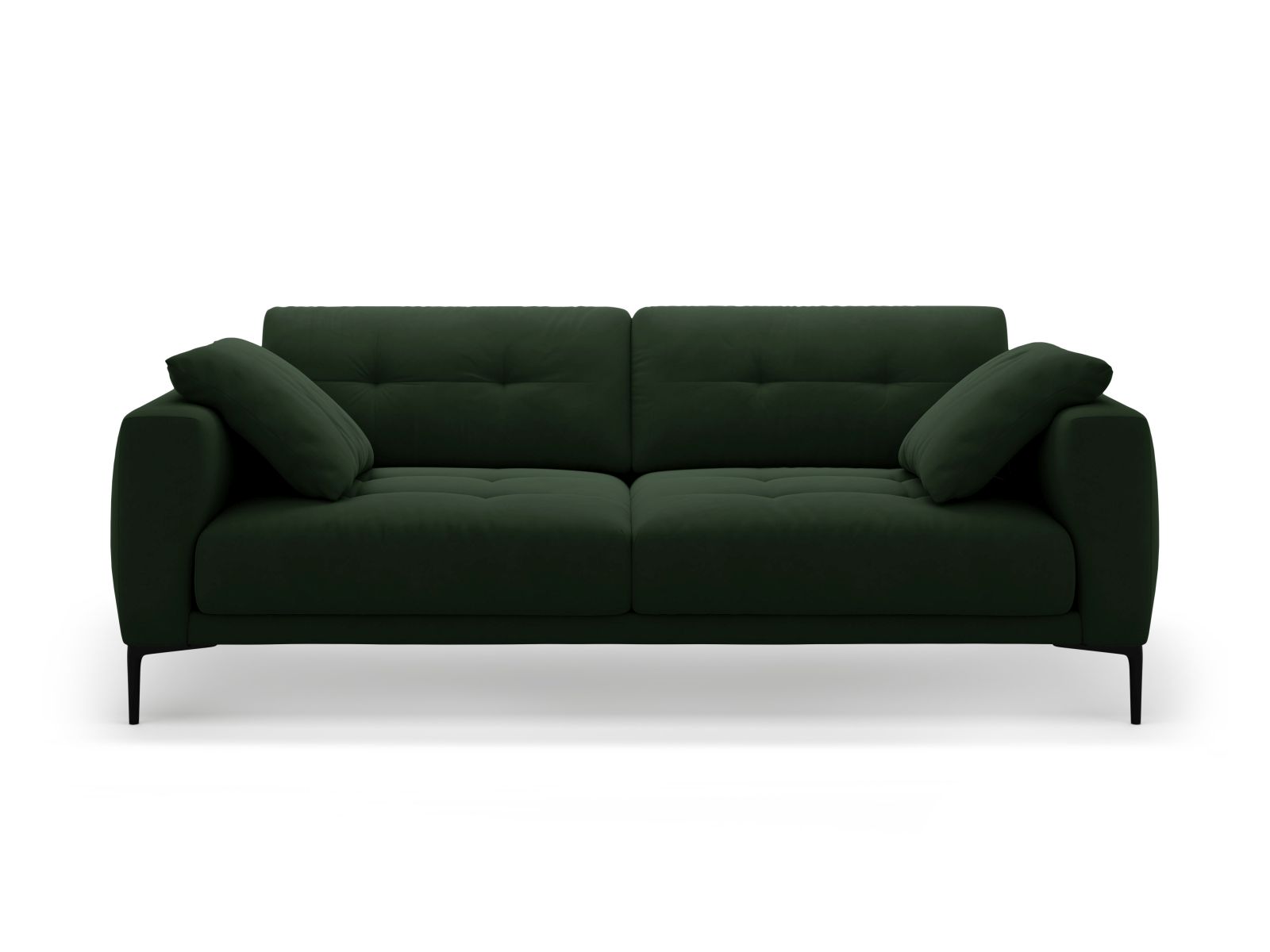 Velvet Sofa, "Bemy", 4 Seats, 221x102x86