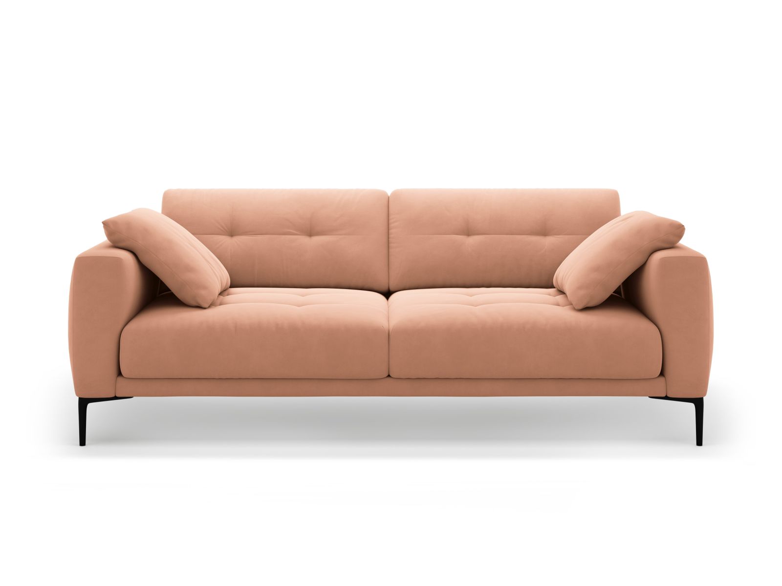 Velvet Sofa, "Bemy", 4 Seats, 221x102x86