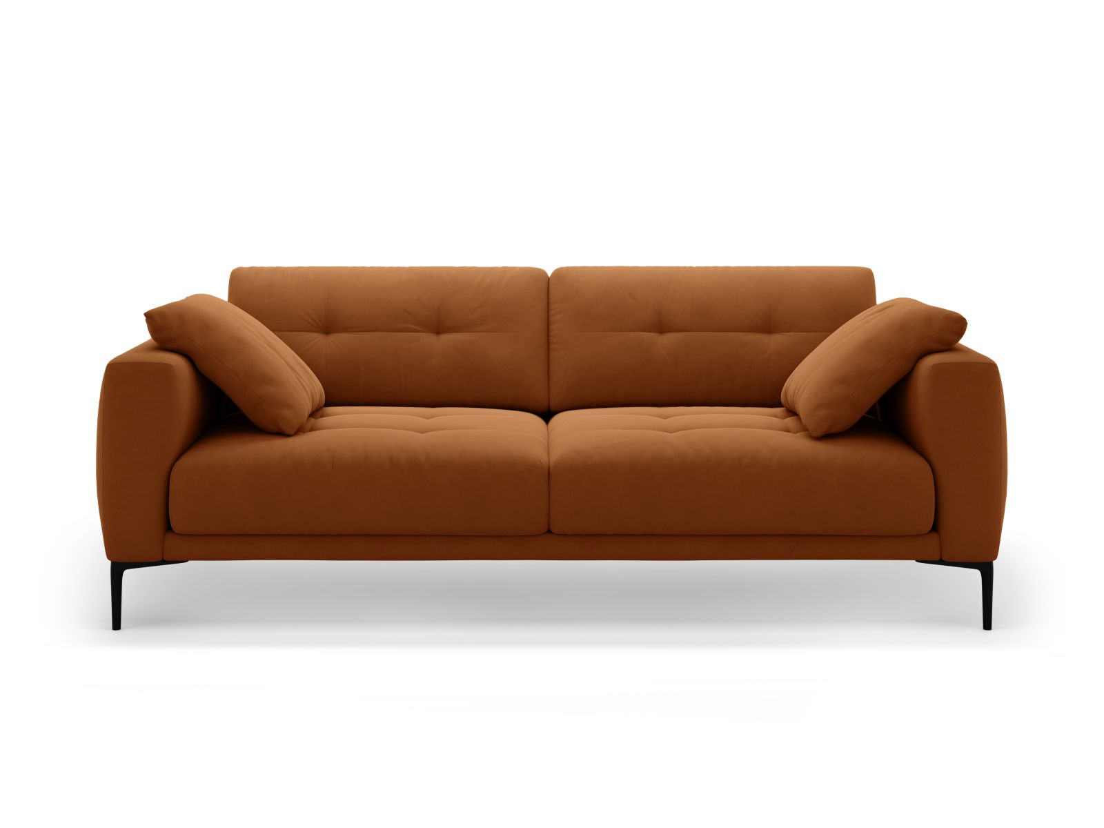 Velvet Sofa, "Bemy", 4 Seats, 221x102x86