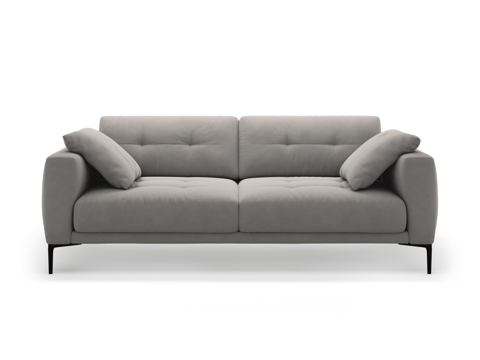Velvet Sofa, "Bemy", 4 Seats, 221x102x86