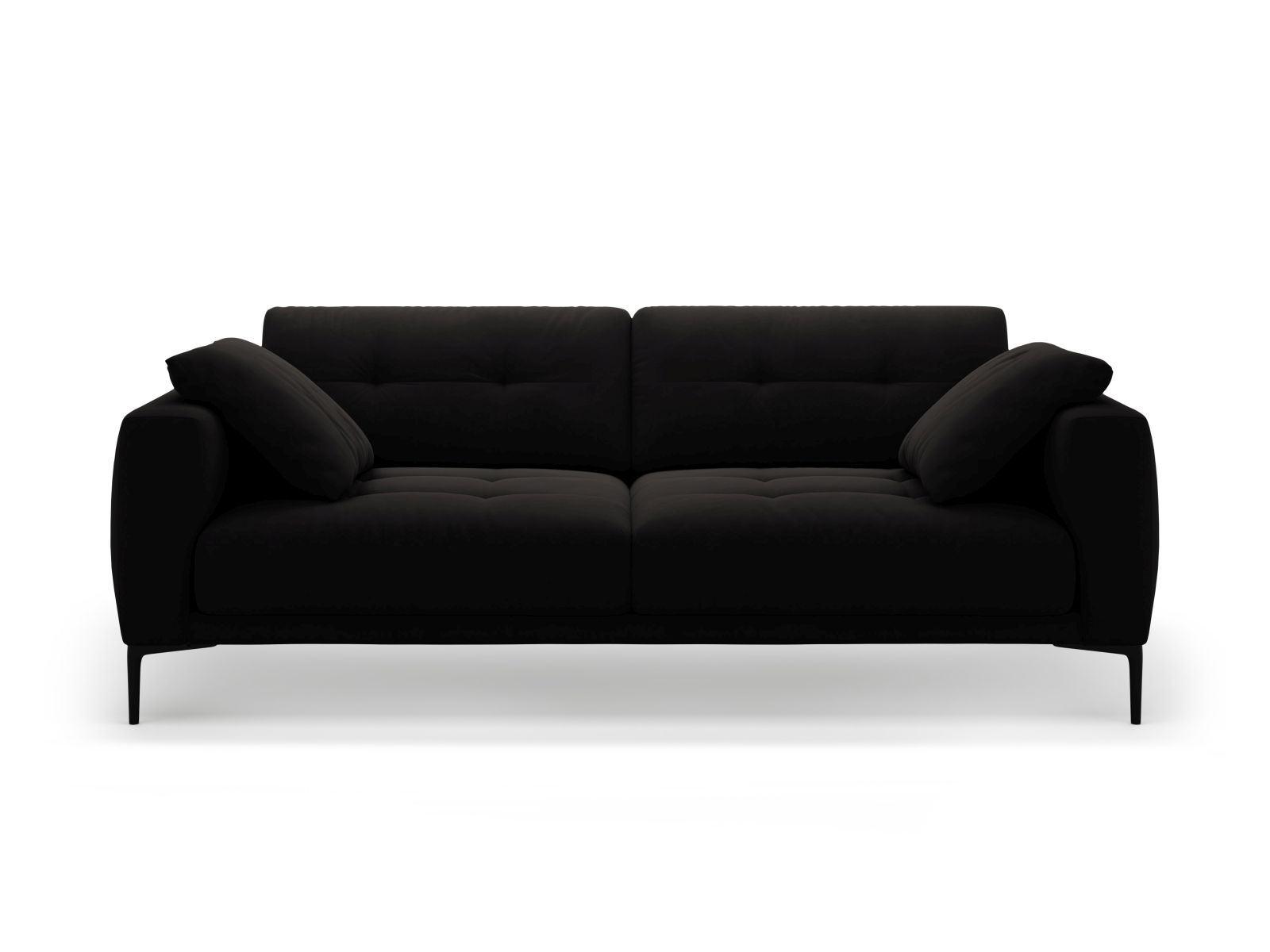 Velvet Sofa, "Bemy", 4 Seats, 221x102x86