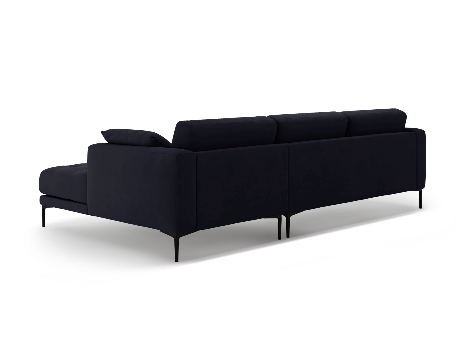 Right Velvet Sofa, "Bemy", 3 Seats, 291x174x86