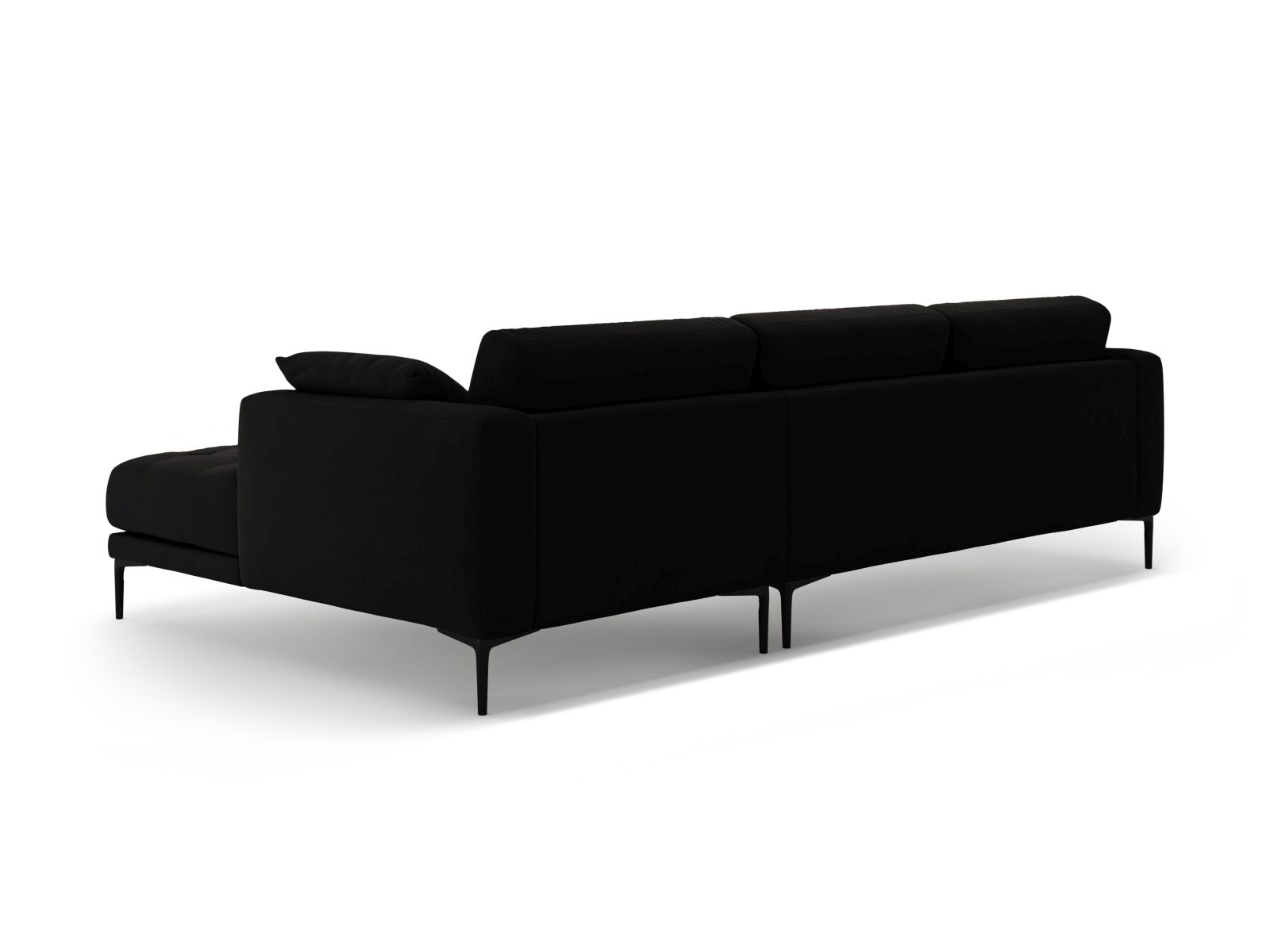 Right Velvet Sofa, "Bemy", 3 Seats, 291x174x86