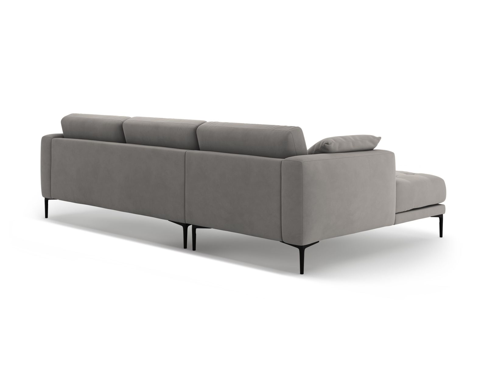 Left Velvet Sofa, "Bemy", 3 Seats, 291x174x86