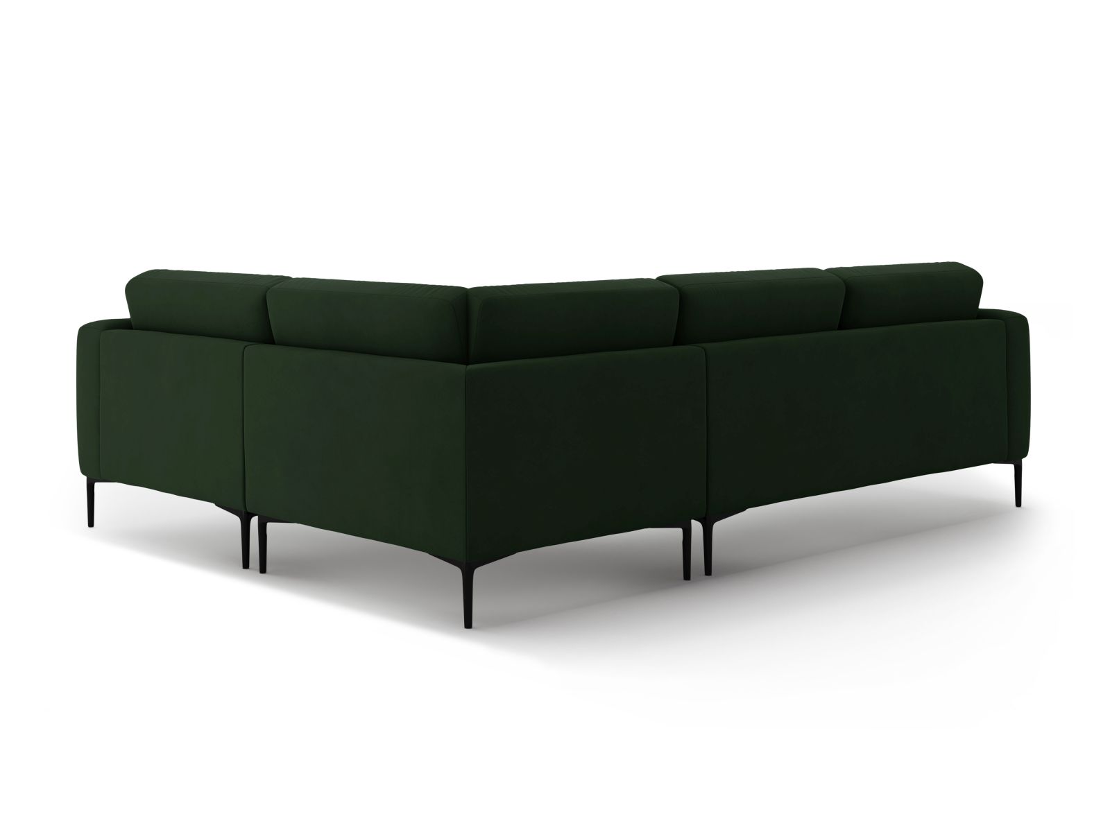 Right Velvet Sofa, "Bemy", 4 Seats, 282x194x86