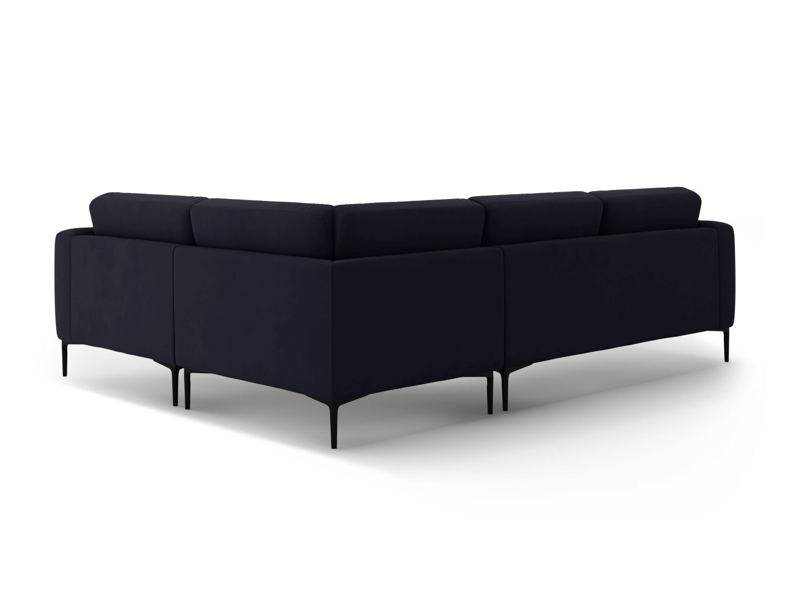 Right Velvet Sofa, "Bemy", 4 Seats, 282x194x86