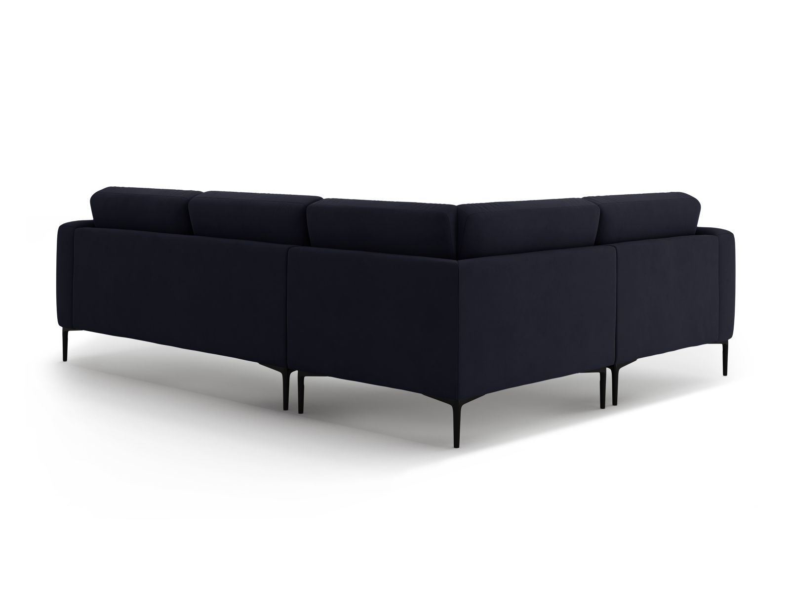 Left Velvet Sofa, "Bemy", 4 Seats, 282x194x86