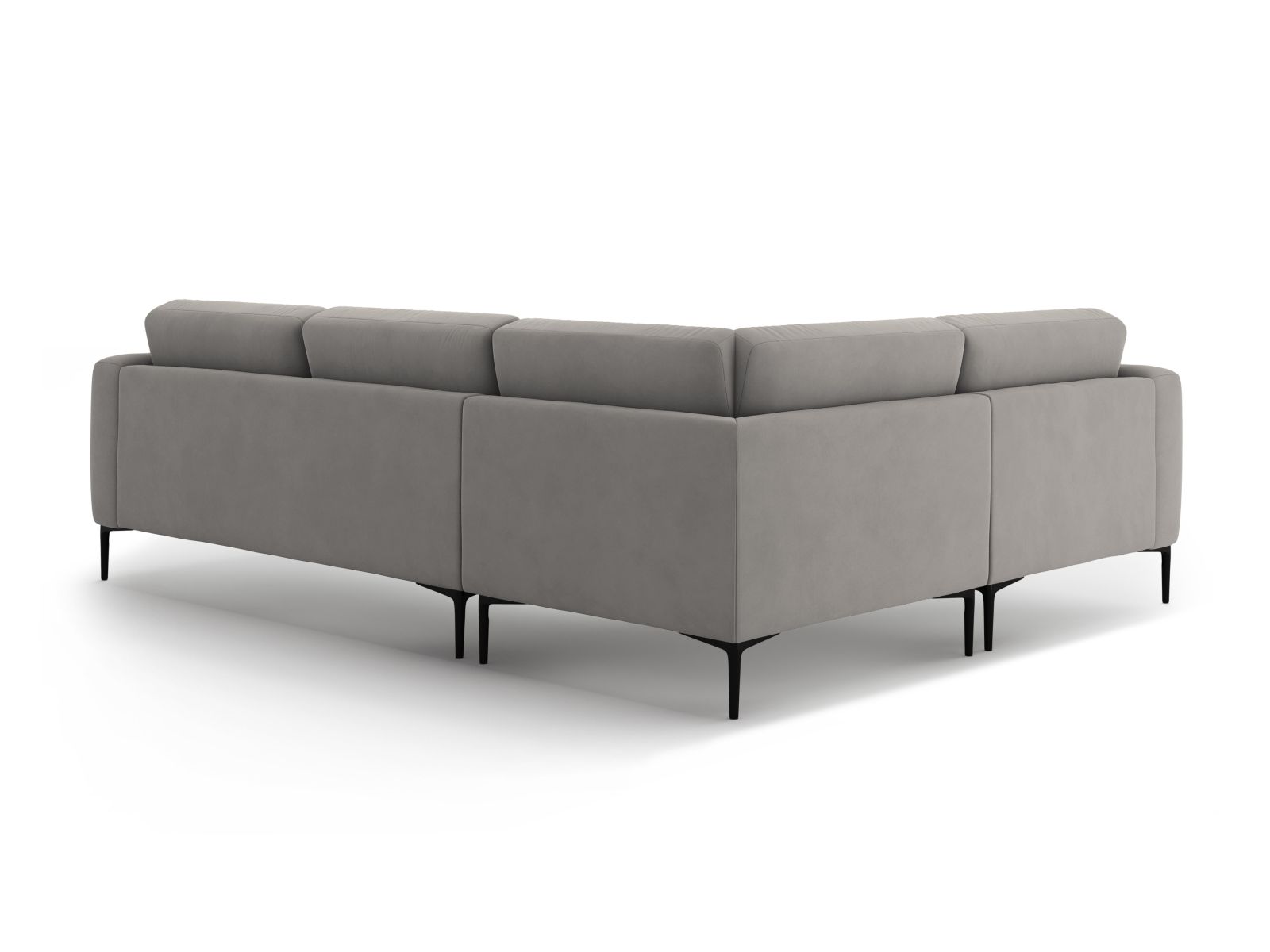 Left Velvet Sofa, "Bemy", 4 Seats, 282x194x86