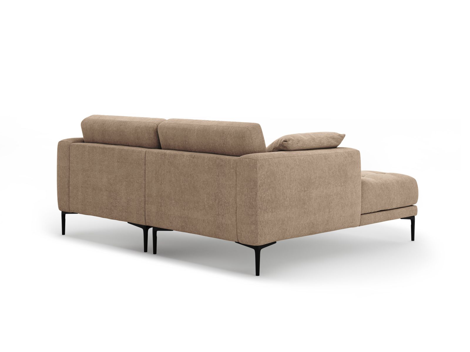 Left Corner Sofa, "Bemy", 2 Seats, 205x174x86