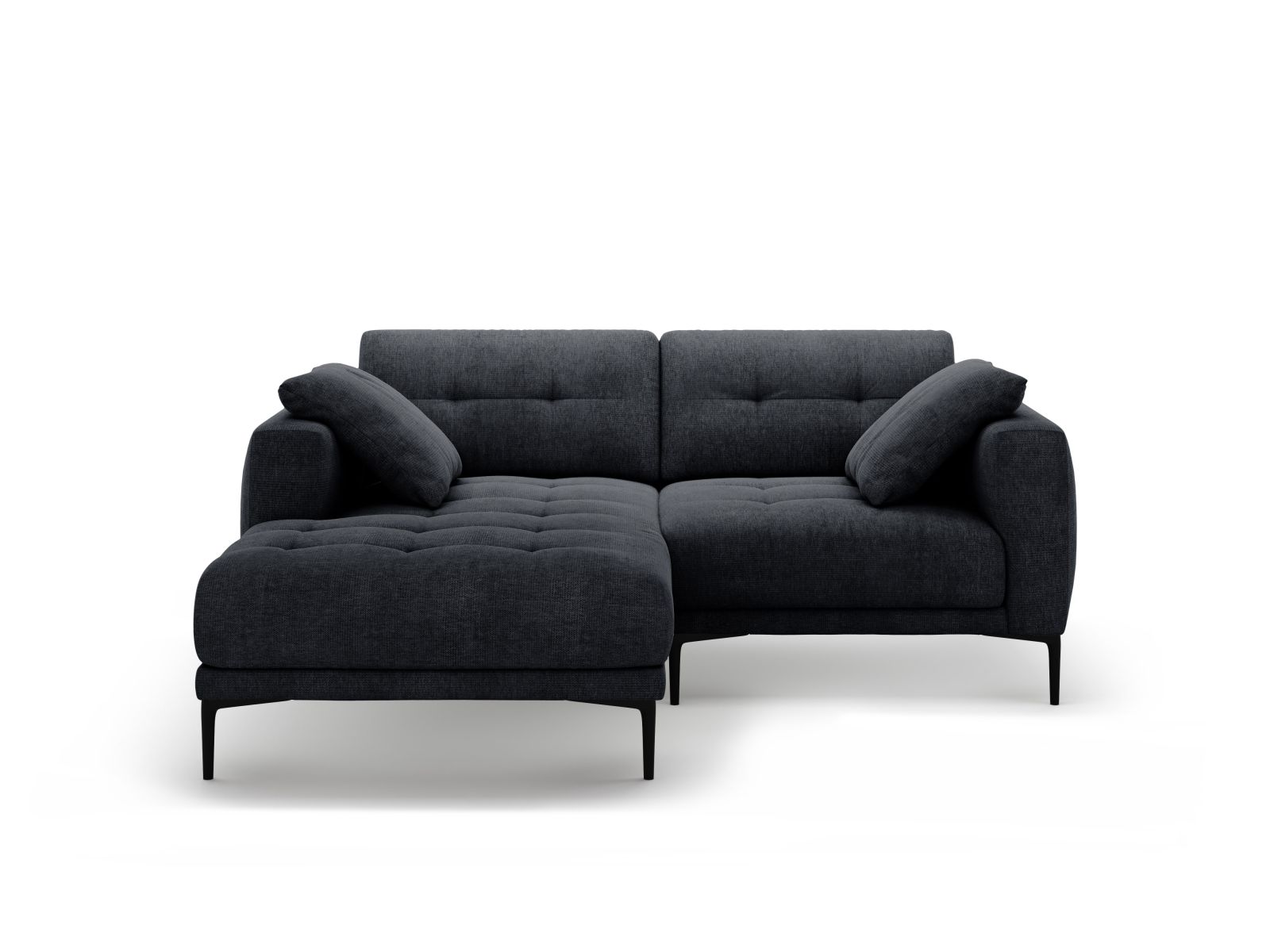 Left Corner Sofa, "Bemy", 2 Seats, 205x174x86