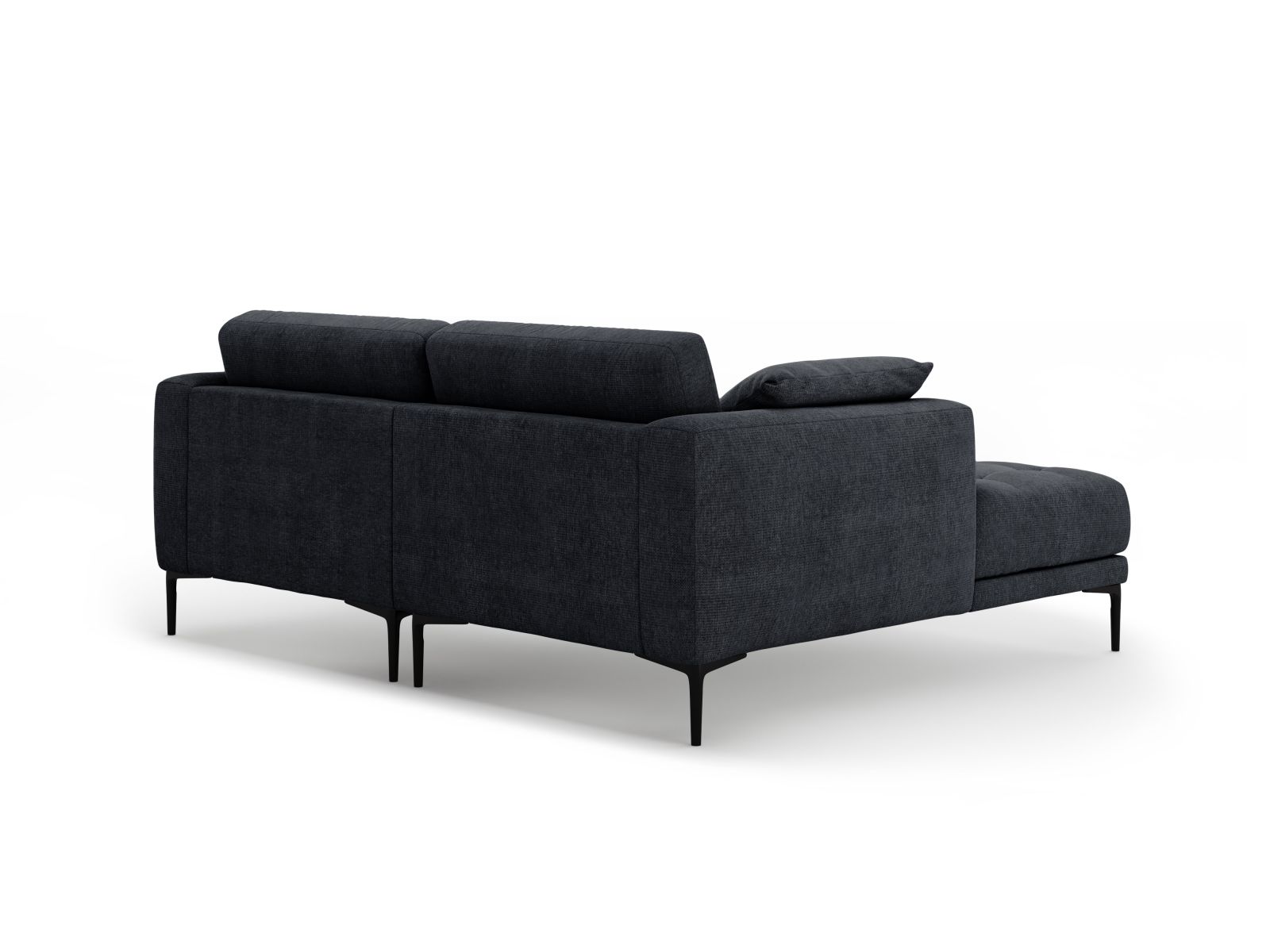 Left Corner Sofa, "Bemy", 2 Seats, 205x174x86