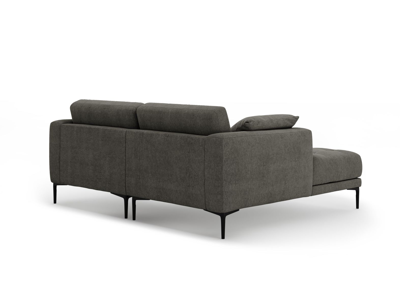 Left Corner Sofa, "Bemy", 2 Seats, 205x174x86