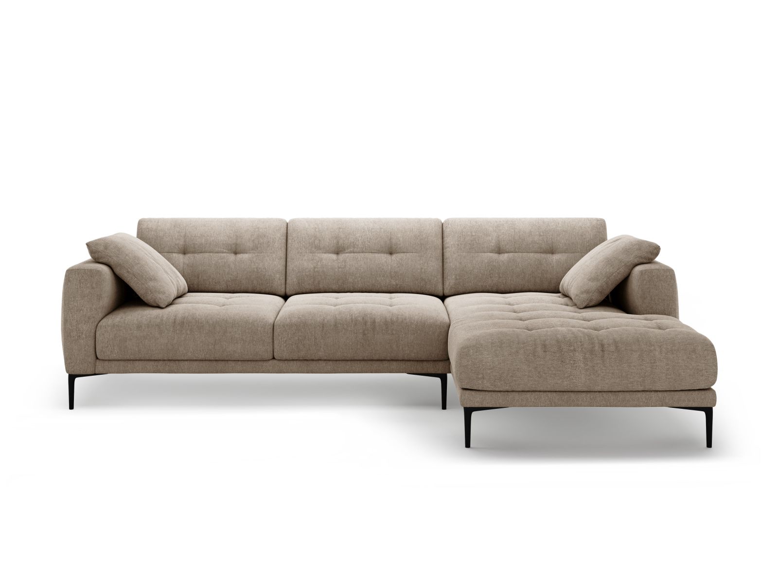 Right Corner Sofa, "Bemy", 3 Seats, 291x174x86