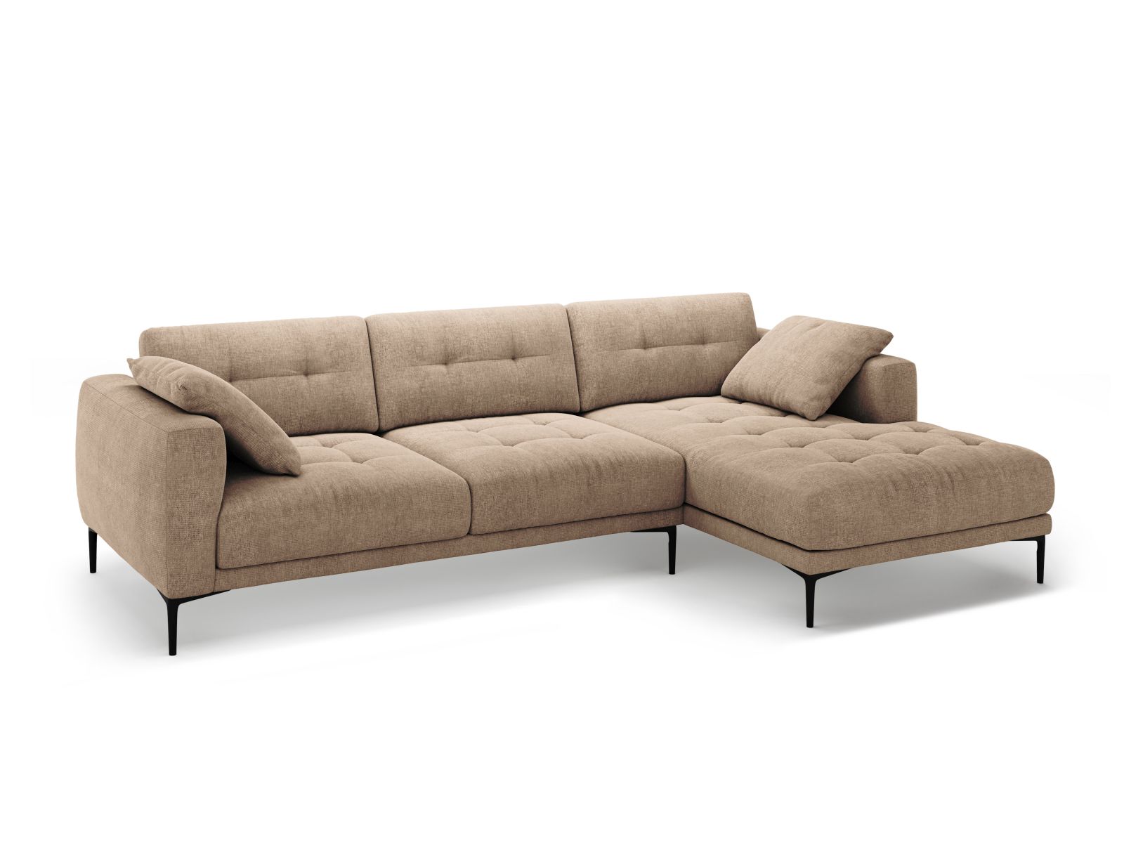 Right Corner Sofa, "Bemy", 3 Seats, 291x174x86