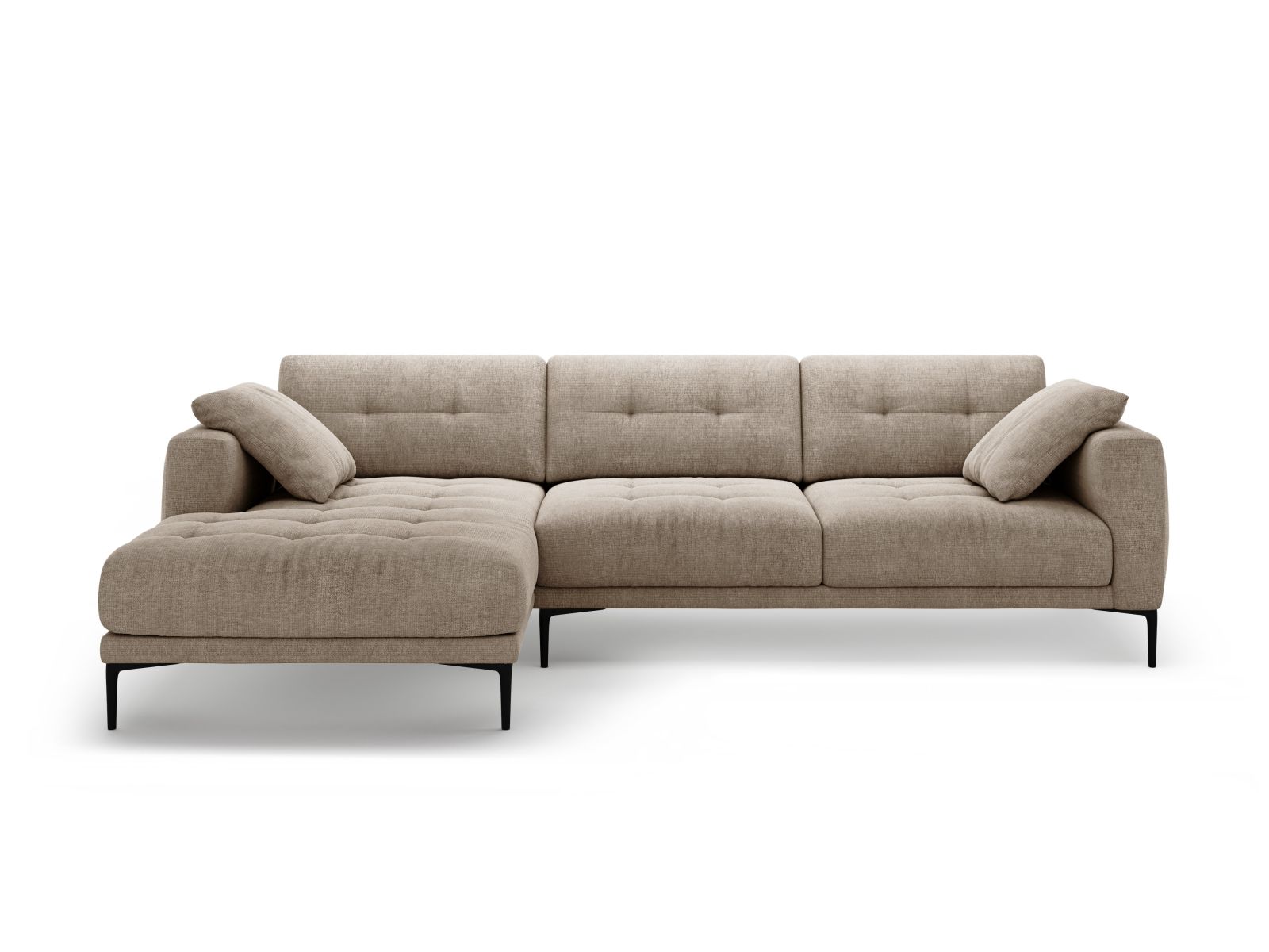 Left Corner Sofa, "Bemy", 3 Seats, 291x174x86