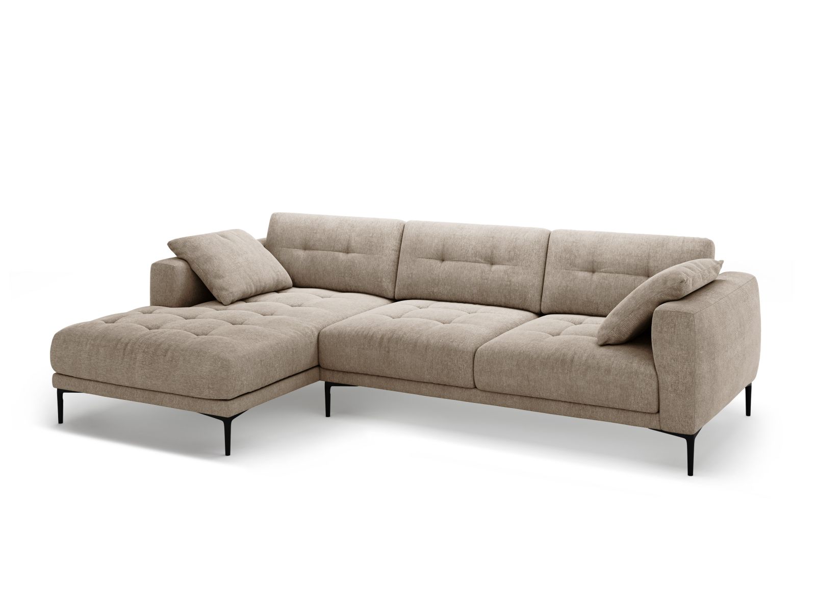 Left Corner Sofa, "Bemy", 3 Seats, 291x174x86