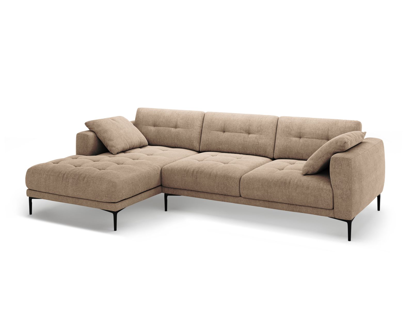 Left Corner Sofa, "Bemy", 3 Seats, 291x174x86