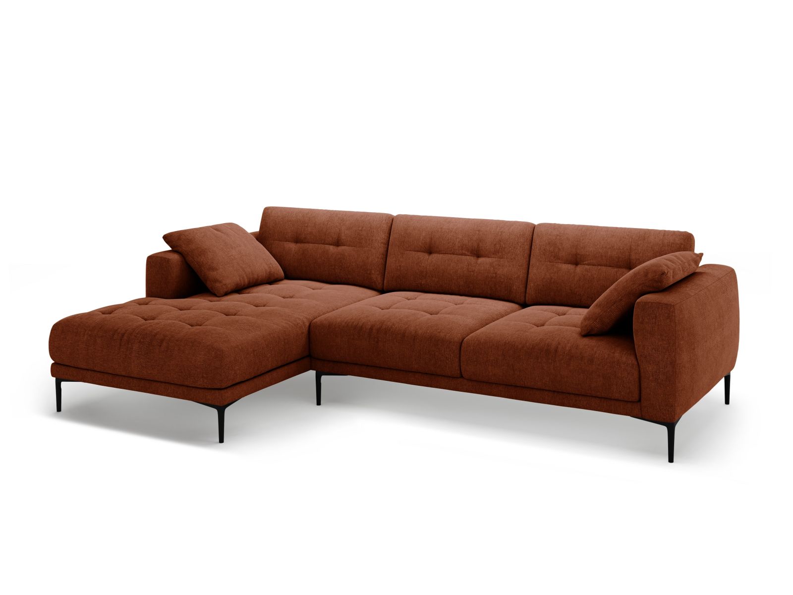Left Corner Sofa, "Bemy", 3 Seats, 291x174x86
