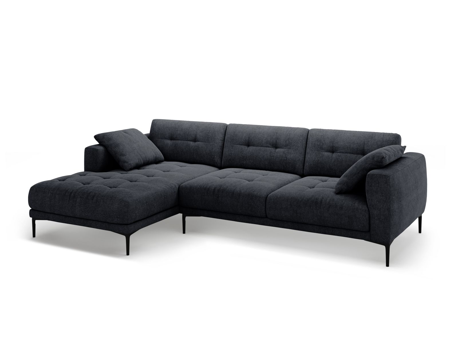 Left Corner Sofa, "Bemy", 3 Seats, 291x174x86
