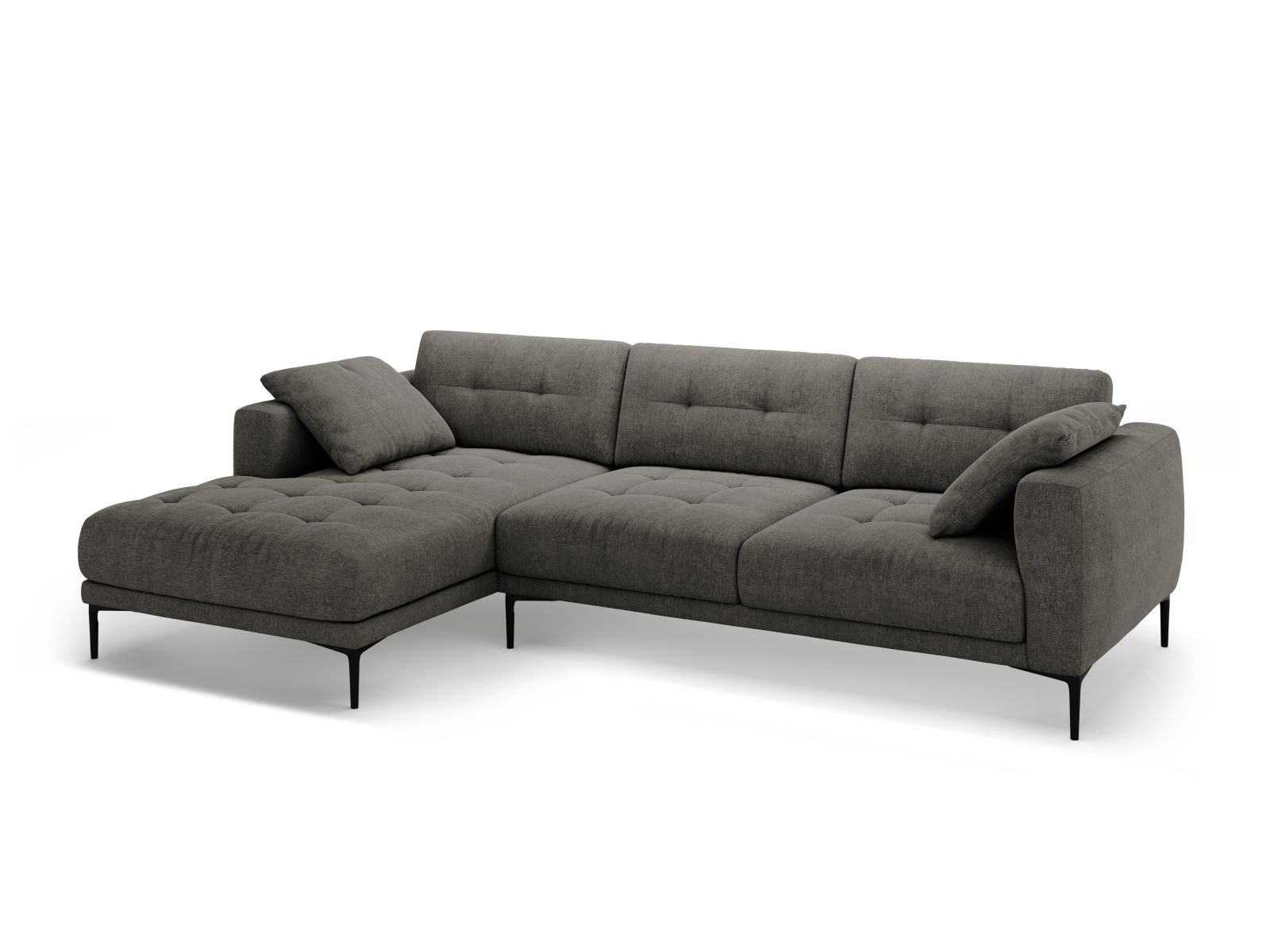 Left Corner Sofa, "Bemy", 3 Seats, 291x174x86
