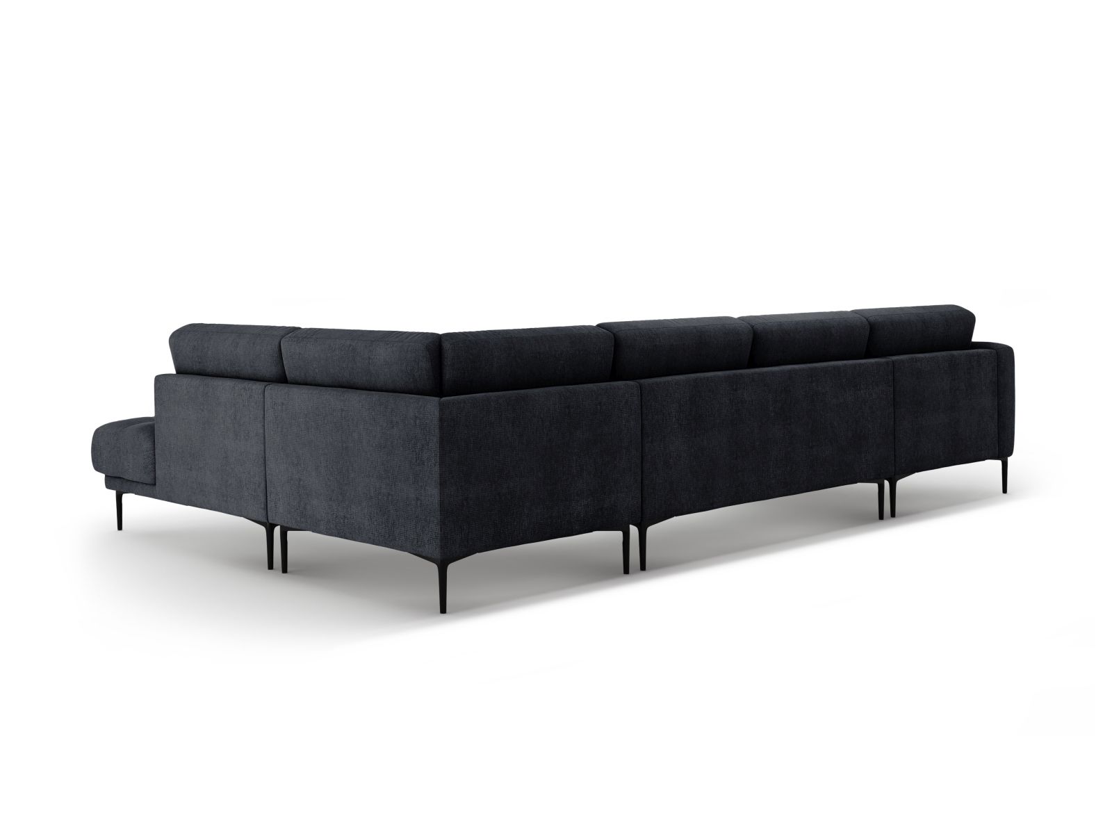 Panoramic Right Corner Sofa, "Bemy", 7 Seats, 368x240x86