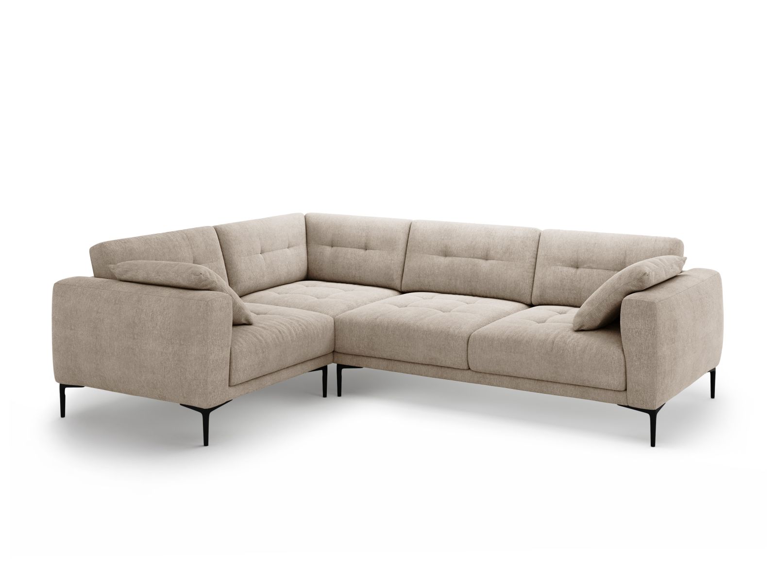 Left Corner Sofa, "Bemy", 4 Seats, 282x194x86