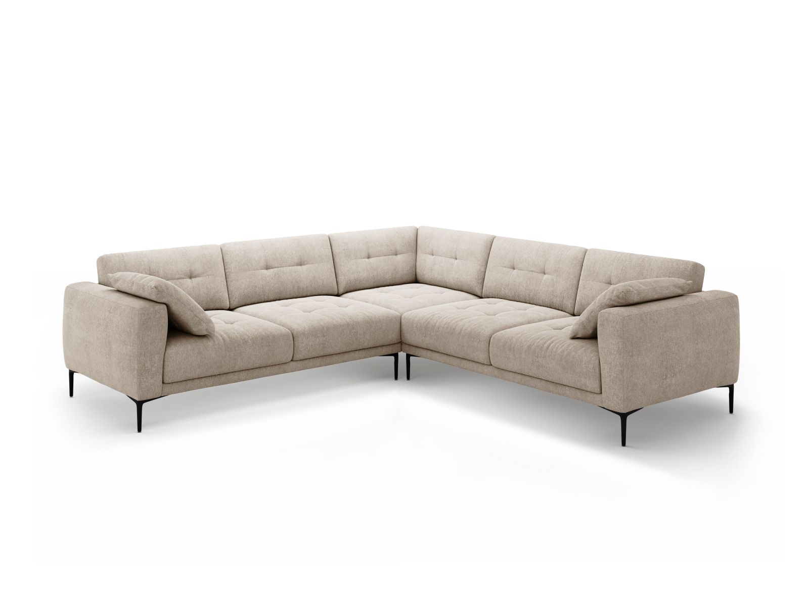 Symmetrical Corner Sofa, "Bemy", 5 Seats, 282x282x86